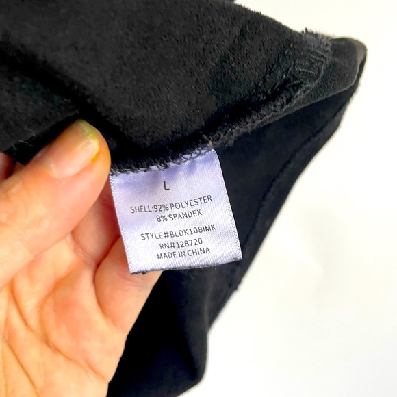 Francesca’s soft black button up skirt - Picture 2 of 2